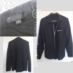 Black Stylish Dress Shirt